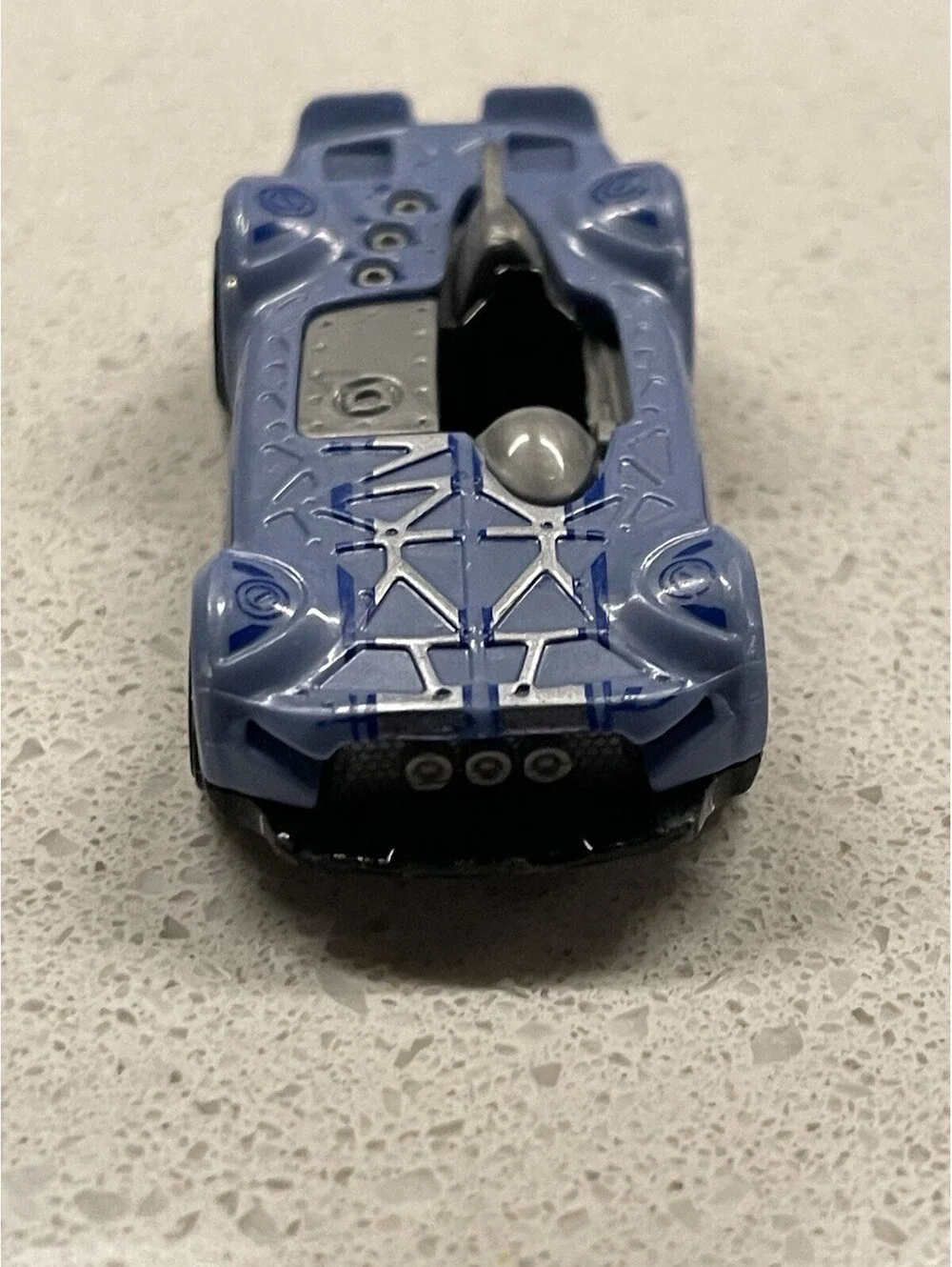 Hot Wheels 2015 Light Blue Monteracer Car